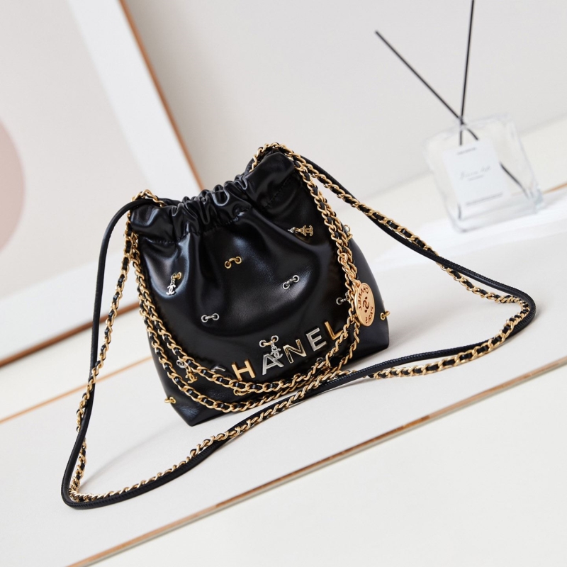 Ch*el bucket bags